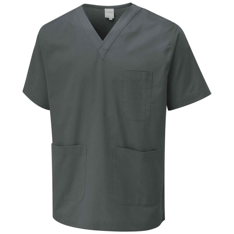 Uneek UC921 Scrub Top - Convoy Grey