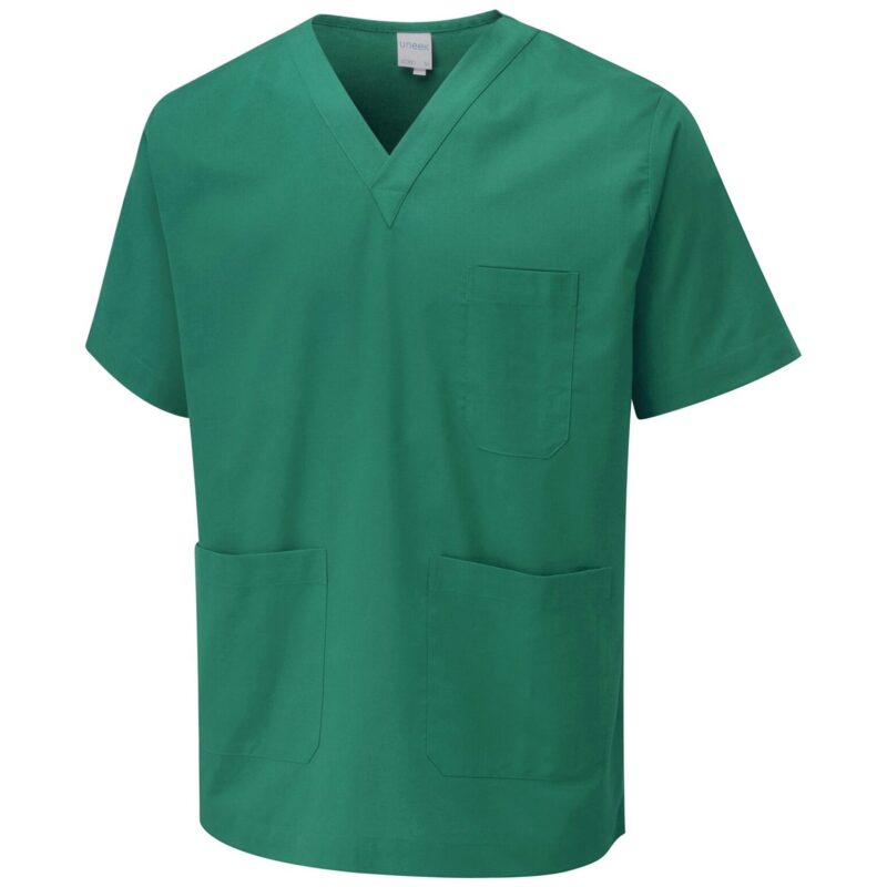 Uneek UC921 Scrub Top - Emerald