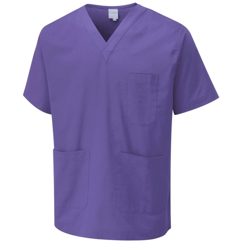 Uneek UC921 Scrub Top - Purple