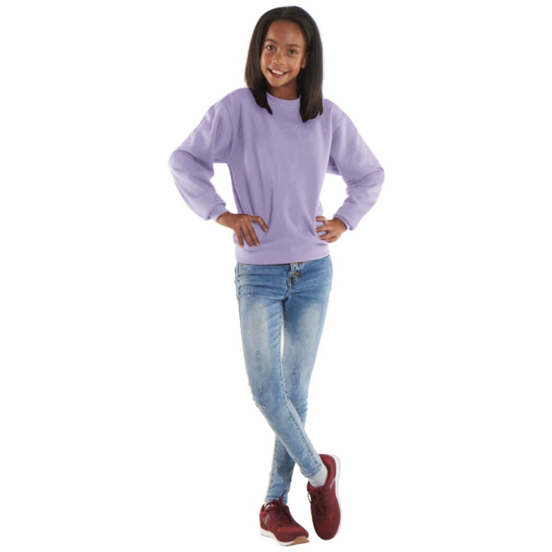 Uneek UX7 The UX Children's Sweatshirt - Pink
