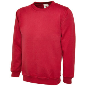Uneek UX7 The UX Children's Sweatshirt - Maroon