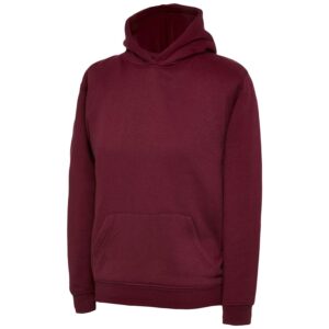 Uneek UX8 The UX Children's Hooded Sweatshirt - Bottle Green