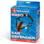premium folding ear defenders in packaging