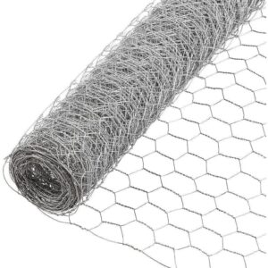 Marksman Galvanised Chicken Wire Fence Mesh Netting 900mm x 10M x 25mm