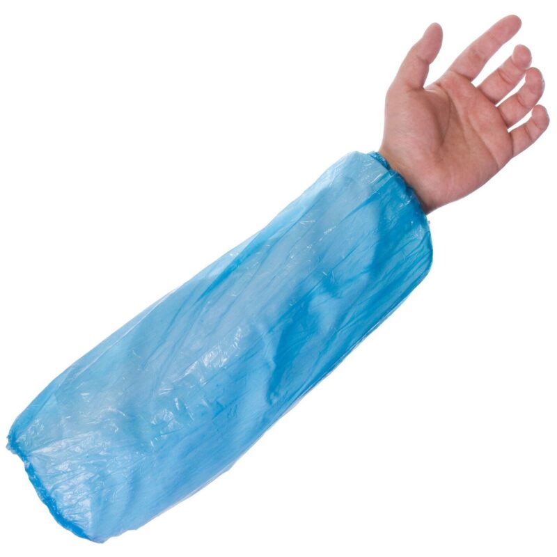 Supertouch PE Disposable Oversleeves Economy - Blue