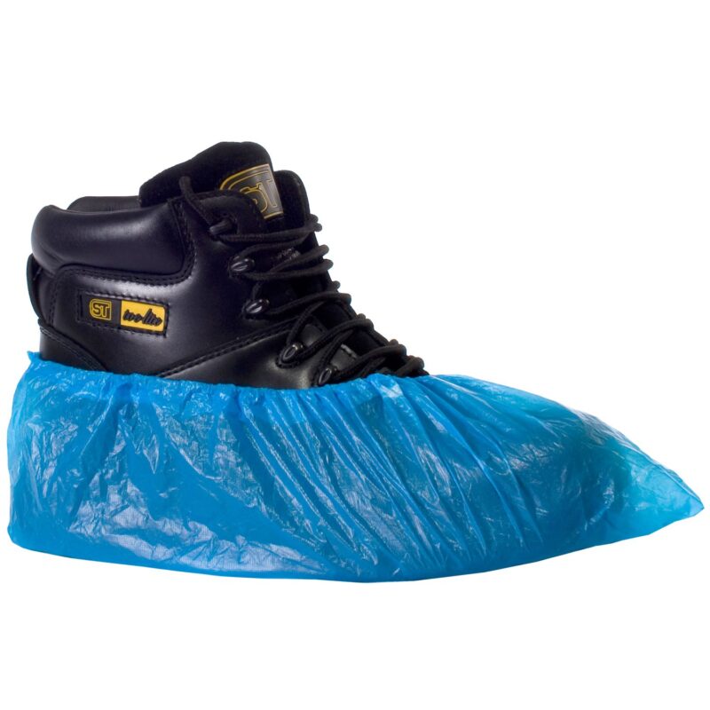 Supertouch CPE Disposable Overshoe Economy - Blue