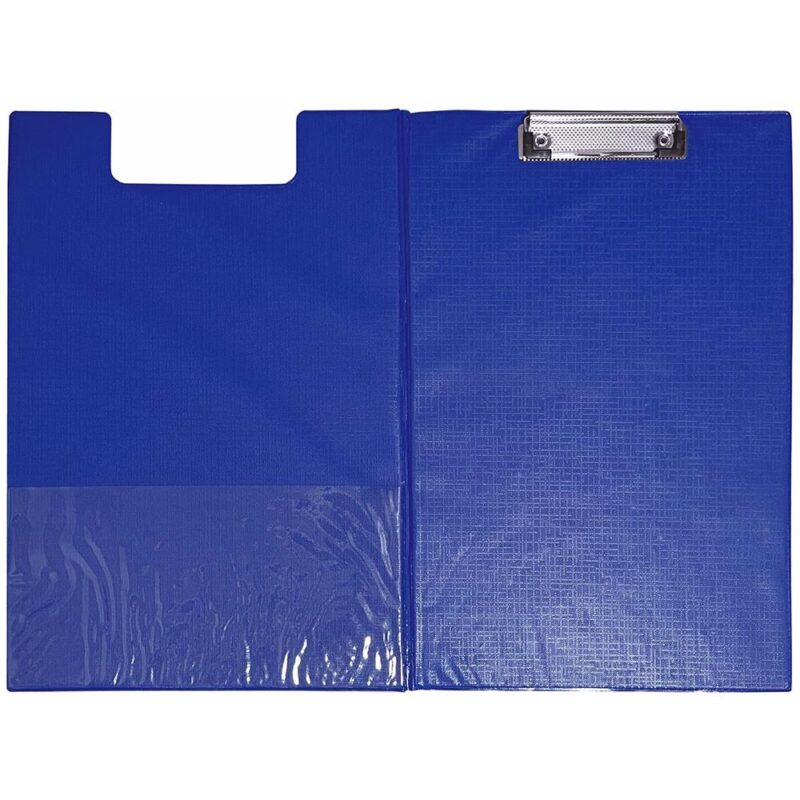 A* Stationery Foolscap Clipboard Blue