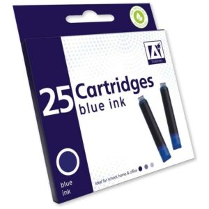 Profesional Blue Universal Fountain Pen Ink Cartridges