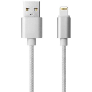 Braided USB to Lightning Cable Apple Compatible 3M Black