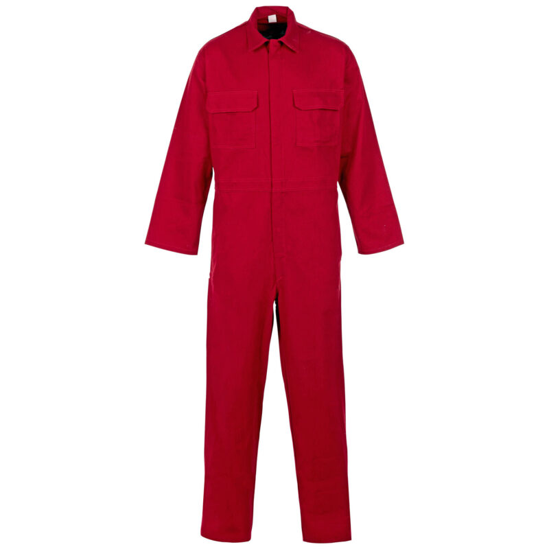 Weld-Tex® FR Basic Coverall - Red