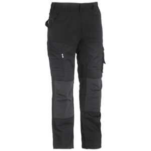 herock hector work trousers in black