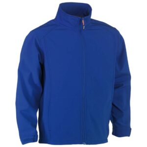 herock julius softshell zip-up jacket royal blue