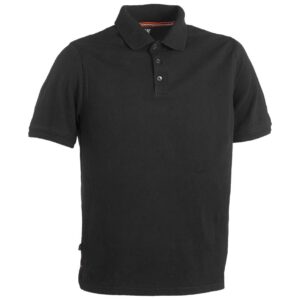 herock levi polo shirt in black