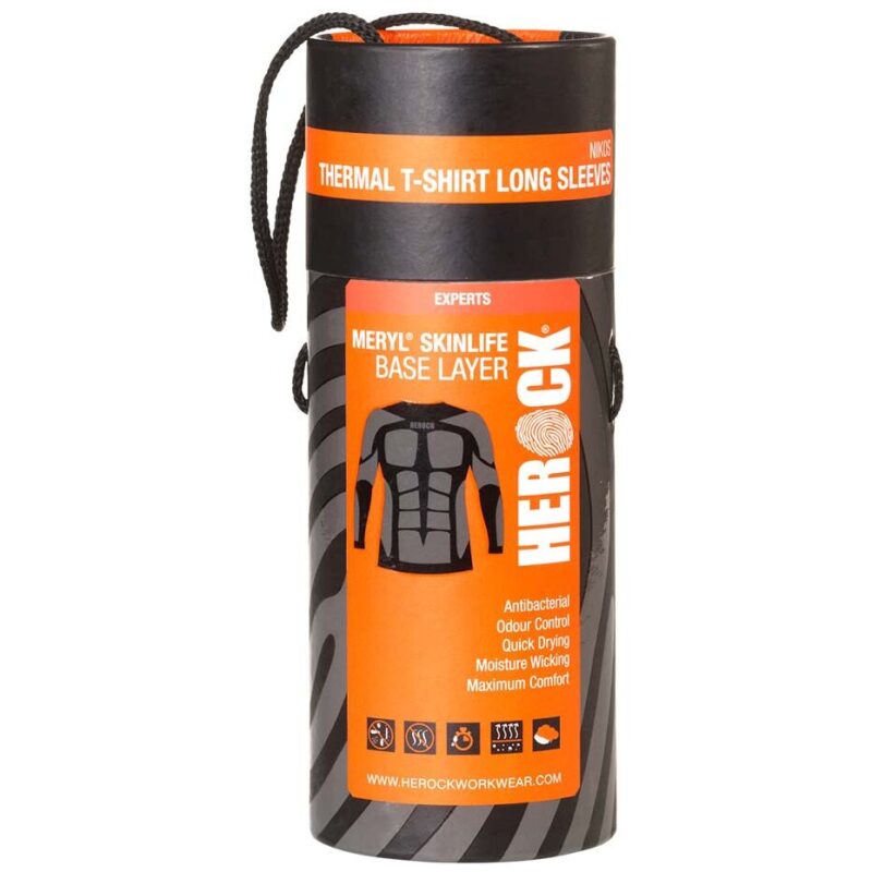 herock nikos thermal long sleeve tshirt in packaging