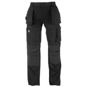 herock spector work trousers in black