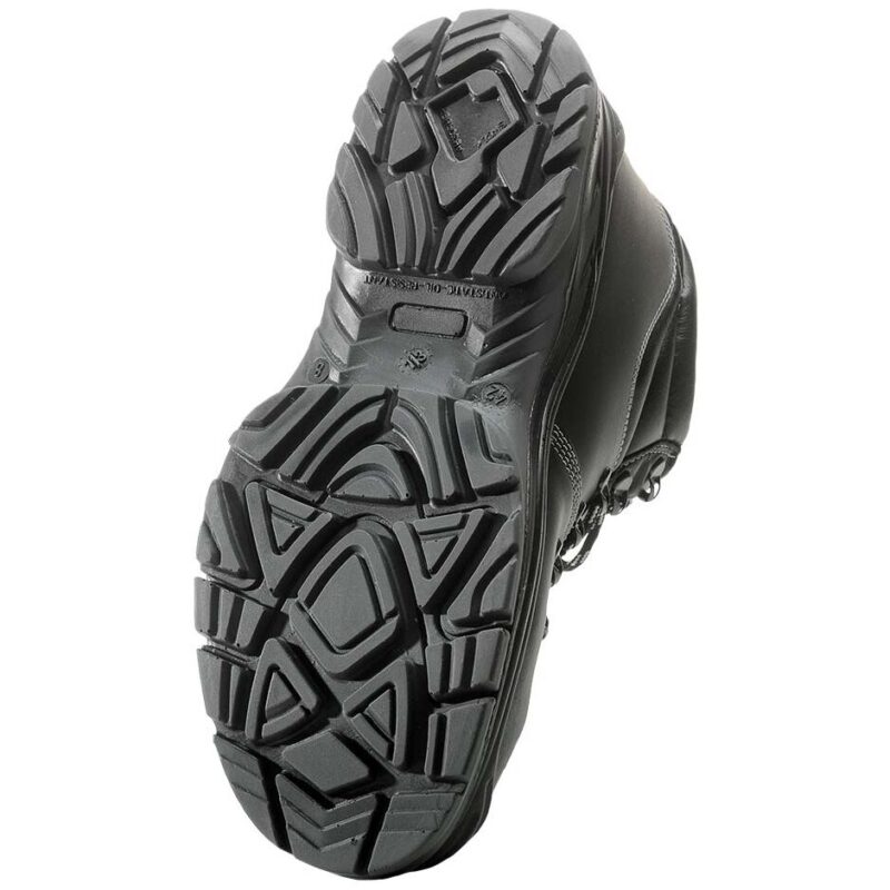 herock troy water resistant safety boots in black sole