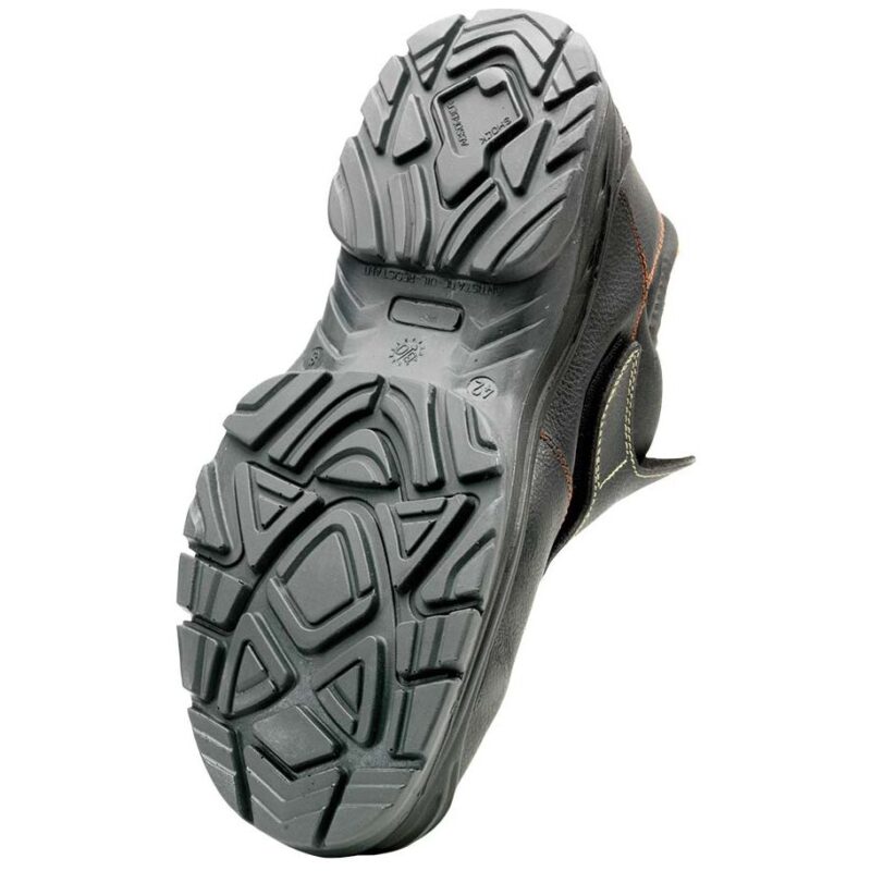 herock volcanus welding safety boots in black sole