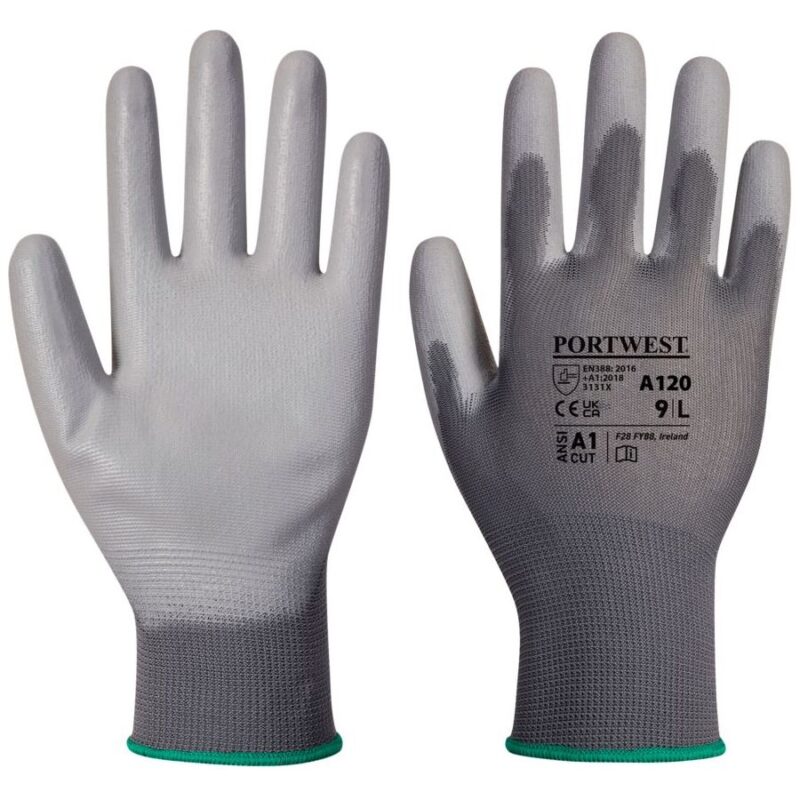 Portwest PU Palm Glove - Grey
