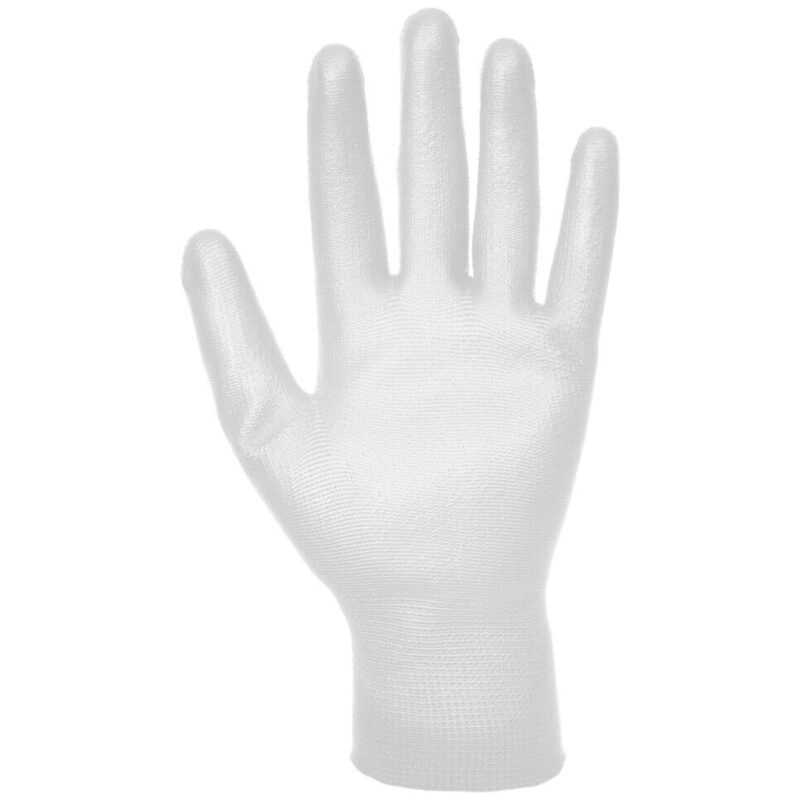 Portwest PU Palm Glove - White