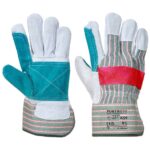 Portwest Classic Double Palm Rigger Glove Green A229