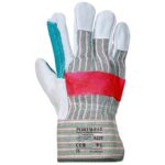 Portwest Classic Double Palm Rigger Glove Green A229