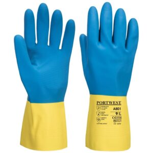 Portwest Double Dipped Latex Gauntlet - XL