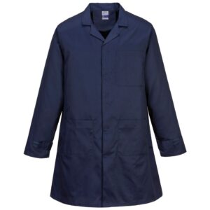 Portwest Anti-Static ESD Coat - Navy