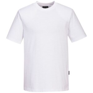Portwest Anti-Static ESD T-Shirt - White
