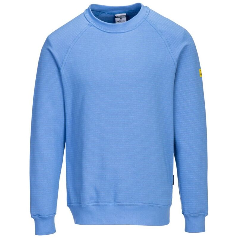 Portwest Anti-Static ESD Sweatshirt - Hamilton Blue