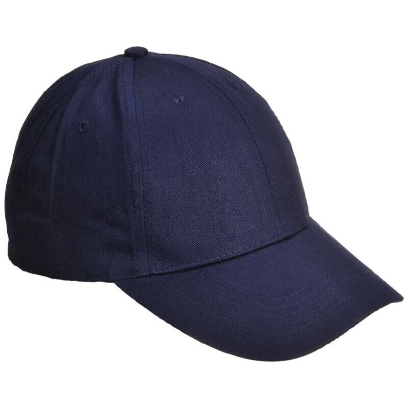 Portwest Six Panel Baseball Cap - Navy