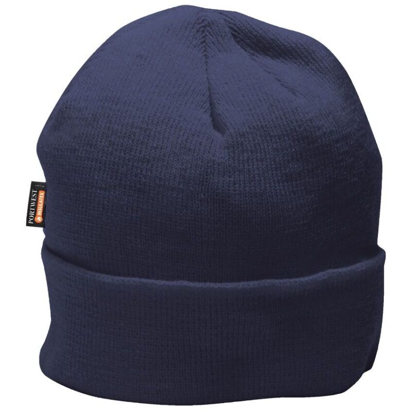 Portwest Insulated Knit Beanie - Navy
