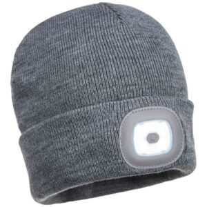 Portwest Beanie USB Rechargeable LED Head Light
