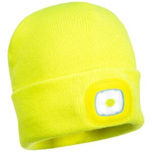 Portwest Beanie USB Rechargeable LED Head Light