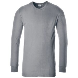 Portwest Thermal T-Shirt Long Sleeve - Black