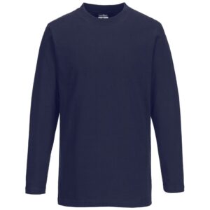 Portwest Long Sleeve T-Shirt - Navy