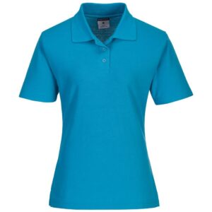 Portwest Naples Women's Polo Shirt - Aqua