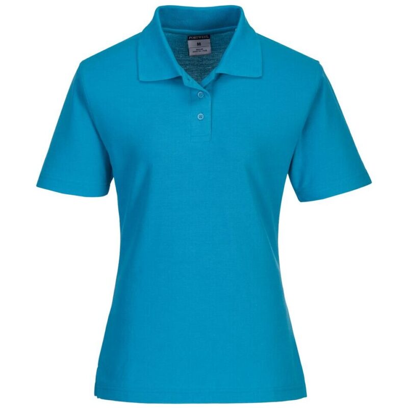 Portwest Naples Women's Polo Shirt - Aqua