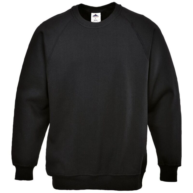 Portwest Roma Sweatshirt - Black