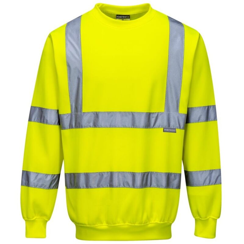 Portwest Hi-Vis Sweatshirt - Yellow