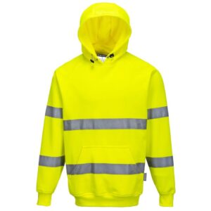 Portwest Hi-Vis Hoodie - Yellow