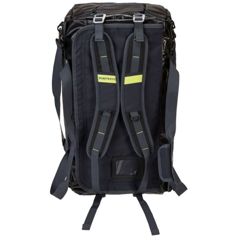 Portwest PW3 70L Water-Resistant Duffle Bag Black B950