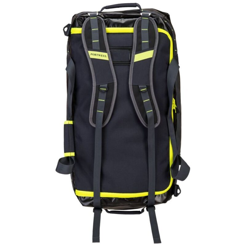 Portwest PW3 100L Water-resistant Duffle Trolley Bag Black B951