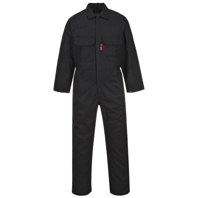 Portwest Bizweld FR Coverall - Black