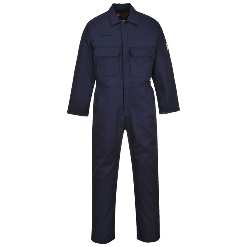 Portwest Bizweld FR Coverall - Navy