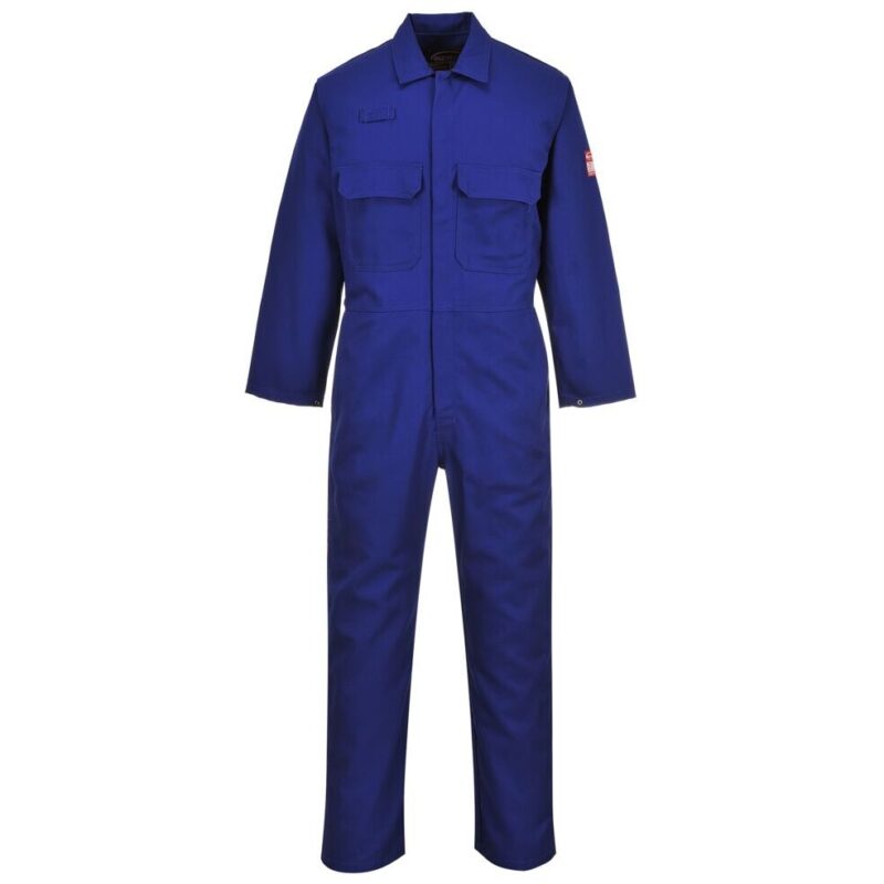 Portwest Bizweld FR Coverall - Royal Blue