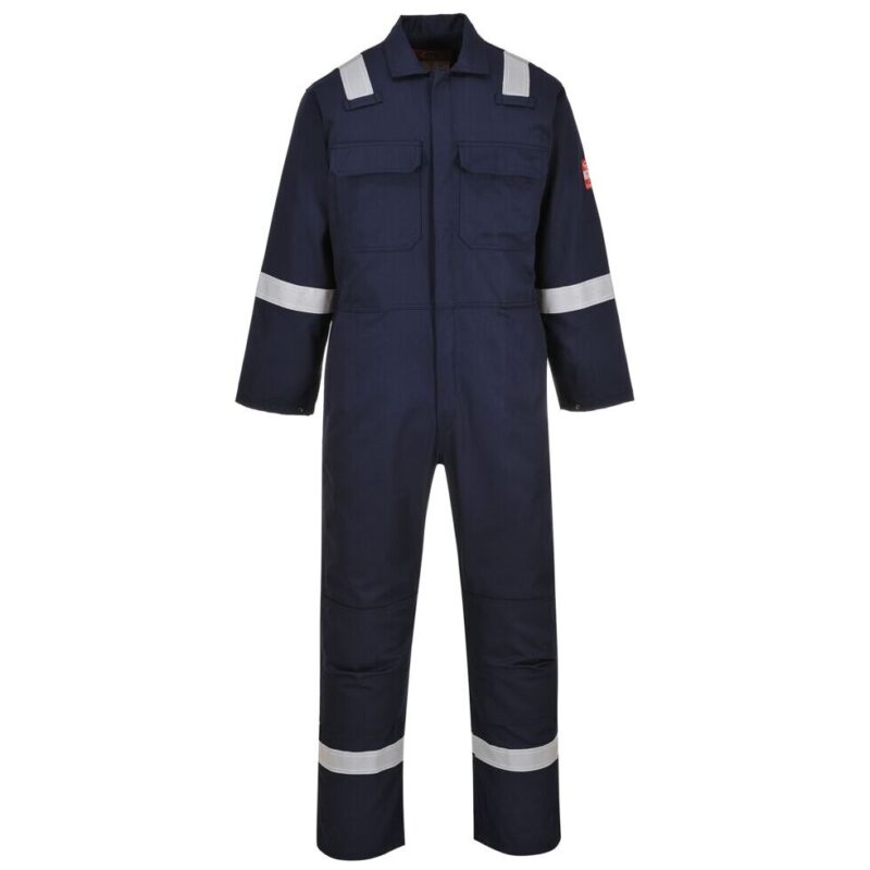 Portwest Bizweld Iona FR Coverall - Navy