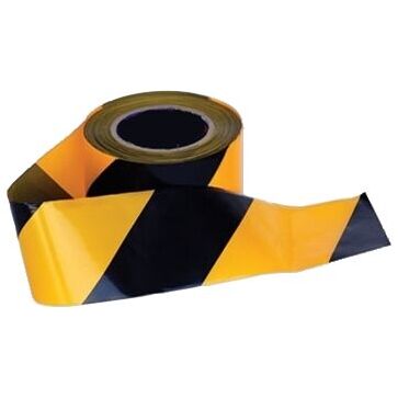 Portwest Barricade/Warning Tape - Yellow/Black