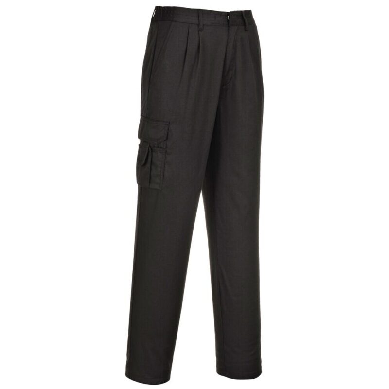 Portwest Women's Combat Trousers - Black Tall