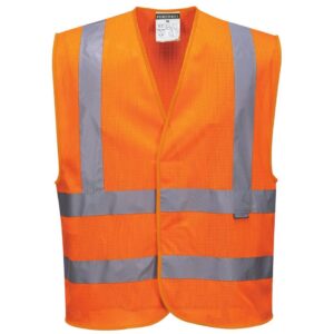 Portwest Hi-Vis Mesh Band and Brace Vest - Yellow