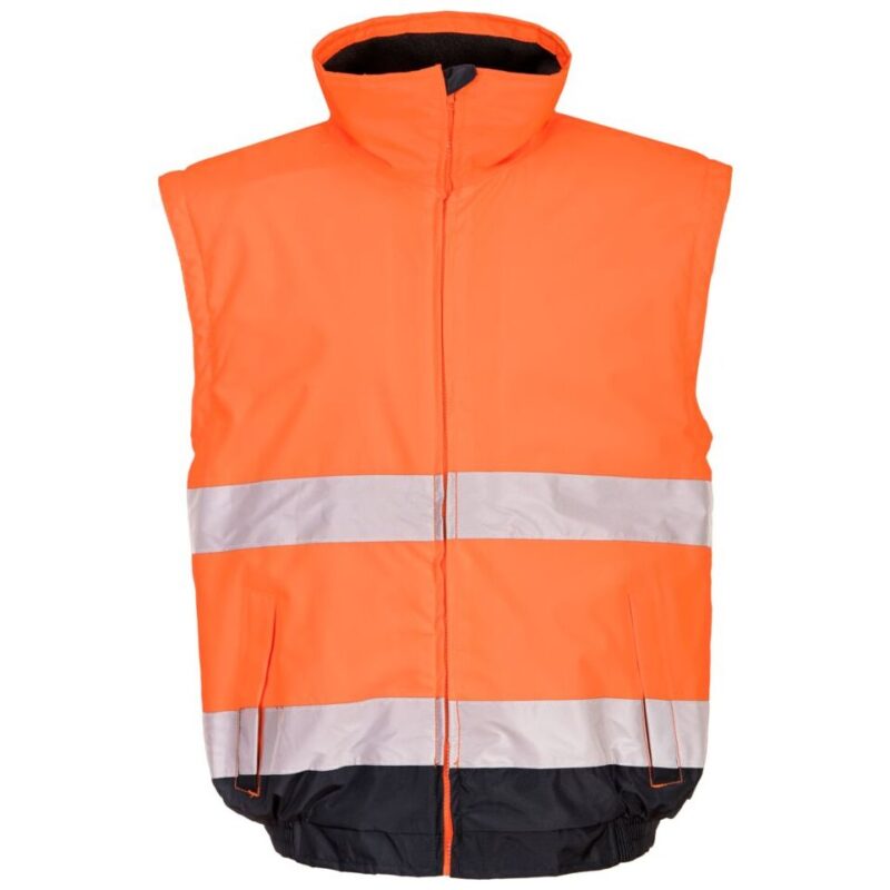 Portwest Hi-Vis 2-in-1 Contrast Essential Lite Bomber Jacket
